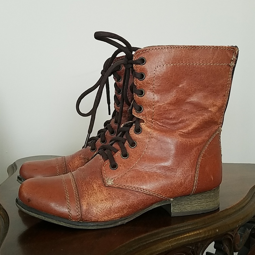 Steve Madden leather boots, 7.5